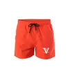 Calças de praia moda nova khmer shorts impressão em cores sólidas verão vento praia calções de natação masculino de alta qualidade box195c