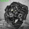 Sanda Top Brand Military Sport Watch Men039s G Style Digital Watch Men Quarz Armbanduhr 30m wasserdichte Uhr Relogio Maskuli5228084