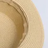 Parent child Beach Hat Female Casual sun Hats Lady Women Flat brim Bowknot Straw cap girls Sun Hat6091827298e