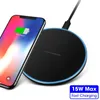 10W Qi Wireless Charger for iPhone 11 X XS XR 8 Plus Huawei P30 P20 Pro Fast Wireless Charging Pad for Samsung S20 S9 S10 Xiaomi mi