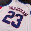 2020 Depaul Blue Blue Jersey Jersey Basketball NCAA College 23 Bradshaw Blanc Toute cousue et broderie Taille S-3XL