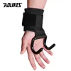 Gym Accessoires Gewichten Handschoenen Fitness Staal Gewichtheffen Haak Pols Ondersteuning Haak Non-Slip Gym Arm Strength Training Gesp Q0108