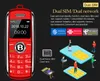 Ontgrendeld Mini Car Key Cell Phones Bluetooth MP3 Voice Change GSM Dual SIM-kaart Mobiele Cellphone BT Dialer Pocket Cartoon Kids Telefoon