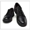 Tantu Business Oxford Erkekler Nefes Alabilir Deri Formal Elbise Ofis Partisi Düğün Ayakkabıları Y200420 GAI