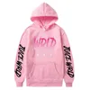 Svart vit röd juice wrld hoodies tröjor män kvinnor höst vinter hiphip hop pullover sudadera rockar man h1108