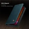 Gorące wielofunkcyjne skórzane retro matowe etui na karty bankowe portfel etui na iPhone'a dla iPhone 12 Pro Max iPhone 11 Pro Max Xr X Xs Max 7 8 6S Plus