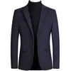 Yeni Erkekler Yün Blazer Business Casual Slim Fit Blazers Party Düğün Erkek Elbise Takım Yünlü Ceketler Blazers Terno Maskulino318k