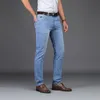 Sulee Brand Men Spring Летние джинсы Джинсовые мужские джинсы Slim Fit Plus Размер до 40 Big и высоких мужчин Брюки Тонкая одежда Джинсы 201117