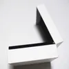 White Paper Wrapping Box Fit For Pan Charm Bead Necklace Earrings Ring Bracelet Bangle Pendant Jewelry Packaging Display