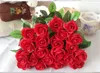 Rose fraîche fleurs artificielles Real Touch Rose fleurs décorations pour la maison pour la fête de mariage anniversaire festif