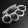 Silver Black Gold Metal Knuckle Dusters Self Defense Personlig säkerhet Kvinnor039s och Men039S SelfDefense Pendant2943938