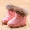 COZULMA Inverno Peluche Neonate Stivali da neve Scarpe calde Cuoio piatto con scarpe da bambino per bambini Stivali da neve all'aperto Ragazze Scarpe per bambini LJ200911