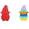 Giocattoli cartoon baby educational bobble giocattolo sensoriale giocattolo arcobaleno tie-dye game di sollievo stress game ansia natalizi 462855427