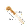 Wooden Cup Brush Coconut Palm Long Handle Bottle Cups Cleaner Pot Glass Household Kitchen Washing Tableware Cleaning Brush