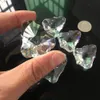 50 mm przezroczysty Suncatcher Tree Faseted Leaf Crystal żyrandol żyrandol pryzmat wiszący ornament fengshui xms h jllfpz