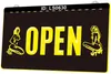 LS0630 Open Sex Exotic Dancer Shop 3D Gravure LED Light Sign Vente en gros au détail