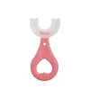 Silicone Baby Toothbrush Teethers 360 Degree U-shaped Child Toothbrushes Brush Kids Teeth Oral Care Cleaning 20220225 Q2