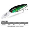 9cm 83g Minnow Hook Hard Baits Lures 6 Treble Hooks Fishhooks 10 Colors Mixed Plastic Fishing Gear 10 Pieces Lot1732454