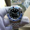 Super Factory V5 Version Watches Blue Ceramic Bezel Mens Mechanical 904L Stainless Steel 2813 Automatic Movement Designer Sports Wristwatch With New Original Box