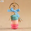 Macarons Kek Anahtar Zinciri Güzel Sevimli Fransa Kek Macarons Laduree Keychain Araba Anahtar Yüzük Kadın Çanta Kolye Hediye Takı 172781219v