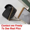 Super Mini DHL Fast Nano Women Flap Deveria Bags Real Genuíno Bolsa de Couro Nude Marmont Moda Pequenas Bolsas Crossbody Design246Q