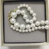 Collier de chaîne de designer Nouveau produit élégant perle collier de la mode sauvage collier de bijoux exquis