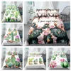 Fashion Plant Printed Cactus Succulents Bedding Sets Home Decoration Quilt Duvet Cover Pillowcase Drop Shipping 201021