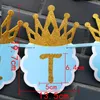 Ballet Dancer Paper Crown Happy Birthday Banner Party Decorations Kids Garland Boy Girl Child Bunting Adult Favors Supplies E8859127