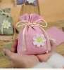 جديد الجميلة المنظم السابتة الصغيرة لطيف الأزهار المرأة حقائب هدية حقيبة الوردي الطازجة الأخضر الحقائب الصغيرة هدية الترقيات