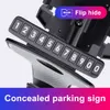 Car Multifunctional Mobile Phone Bracket 360 Degree Sun Visor Mirror Dashboard Mount GPS Stand Phone Holder Parking Card233F