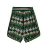 Peacock Same Feather Men's and Women's Knitted Sports 5-point Shorts