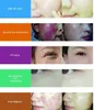 휴대용 7 in 1 microdermabrasion Hydra 얼굴 기계 아이스 블루 마술 미러 피부 분석기 RF 얼굴 리프팅 스킨 러버 산소 분무기 깊은 청소