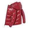 Shiny Fabric Down Jacket Men NewHooded Top Quality White Duck Thick Winter Warm Parka Waterproof Plus size 4XL 201223