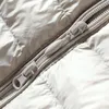 Sedutmo Kış Artı Boyutu 3XL Bayan Aşağı Ceketler Ultra Hafif Uzun Kapşonlu Yelek Casual Yelek Sonbahar Ceket Slim Parkas ED913 201210