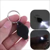 Mini Keychain LED ficklampa nyckelring ljus facklampor hund krage lampor camping lampa