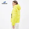 ICEbear nouvelle veste courte d'hiver à capuche femme rembourré hiver parka rembourré manteau marque vêtements pour femmes GWD20122I 201214