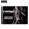 2021 Funny Gym Shop Wall Tin Sign Metal Poster Pque Never Up Metal Work Out Wall Decor for Man Cave Gym Tin Sign Decorative Pte5819168