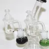 Rökning Quartz Banger med glas Spinning Carb Cap 14mm Man Kvinna Opaque Gnails för DAB Rigs Silikonvatten Bongs