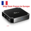Skickas från Frankrike X96 mini android tv-box Amlogic S905W Quad Core 2G 16GB 2.4G H.265 Wifi Smart