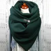2020 lyx mode kvinnor soild dot utskrift knapp mjuk wrap casual varma halsdukar sjal foulard femme varm försäljning ansiktsmask