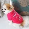 Brilhantemente colorido vestuário do cão Hamburger Coroa Impresso Abóbora Prinada Cachorrinho Camisa Vest Pet T-shirt Cães Roupas de Algodão Camisola Traje