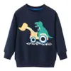 14 Styles INS Garçon Enfants Vêtements À Capuche 100% Coton Plein Dinosaure Conception Différente Imprimer printemps automne Outwear Enfant Vêtements Décontractés