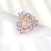 Love Crystal Rhinestones Brooches Pins 정장 스카프 버클 여성 드레스 비즈니스 정장 브로치 패션 액세서리 Will and Sandy Gift