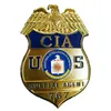 Stati Uniti Metallo Distintivo speciale Agente speciale Detective Coat Bavero Spilla Pin Insignia Ufficiale Emblema Collezione Cosplay Film Show1