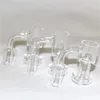 smoking Top quality Handmade Terp Vacuum Quartz Bangers Domeless Slurper Up Oil Banger Nail with Bucket 25mm Bottom for Glass Bong Rigs