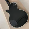 Boutique personnalisée Black Beauty Black Black Guitare Electric Ebony Forboard Fret Bindings Humbucker Pickups5660428