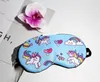 Unicorn EyeMask Cartoon Eyeshade Eye Mask Rest Eye Cover For Girl Kid Teen Blindfold Fashion 5 Färger Sträckt