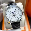 New Perpetual Calendar 42mm IW344203 Automatic Mens Watch White Dial Moon Phase Steel Case Leather Strap Watches HWIW Hello_Watch 9 Color