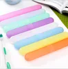 Storage Boxes portable wash toothbrush case cover travel breathable anti-bacterial protective toothbrushes plastic box