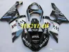 Injection mold Fairing Kit for KAWASAKI Ninja ZX6R 05 06 ZX 6R 636 2005 2006 WEST White black Fairings bodywork KK04